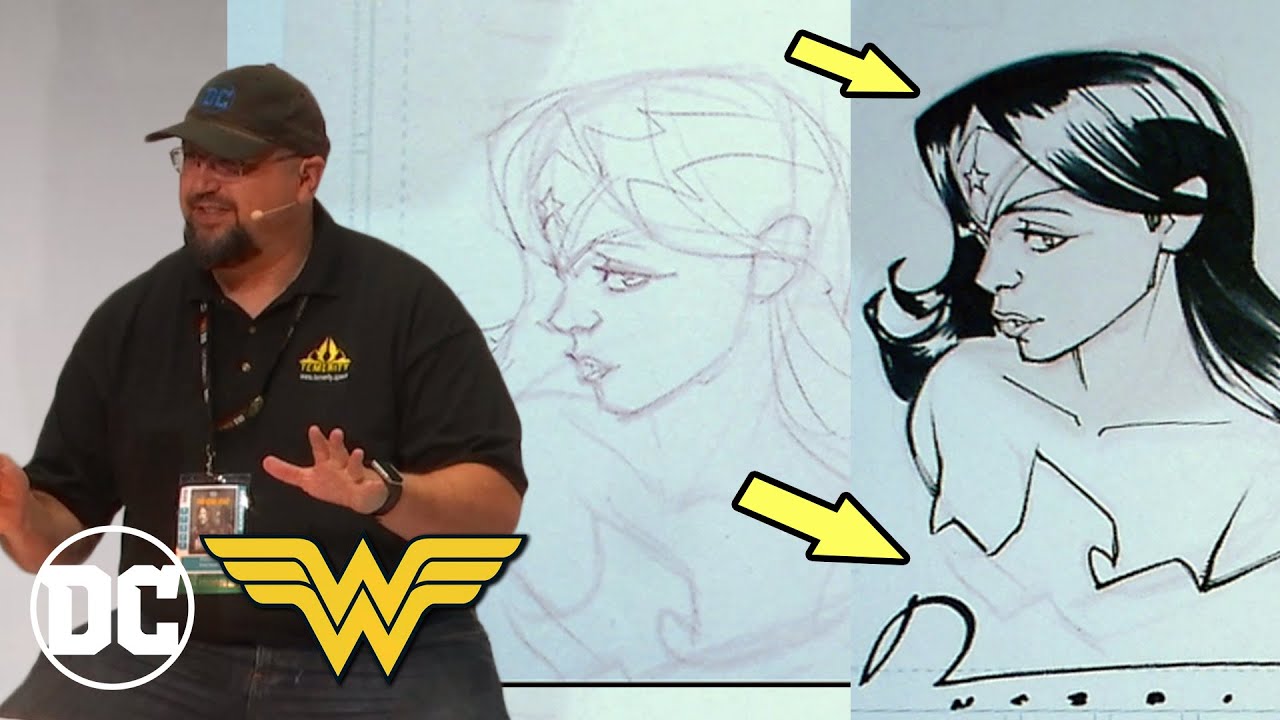 How to Draw Wonder Woman with Chad Hardin | DC Comics Art Academy