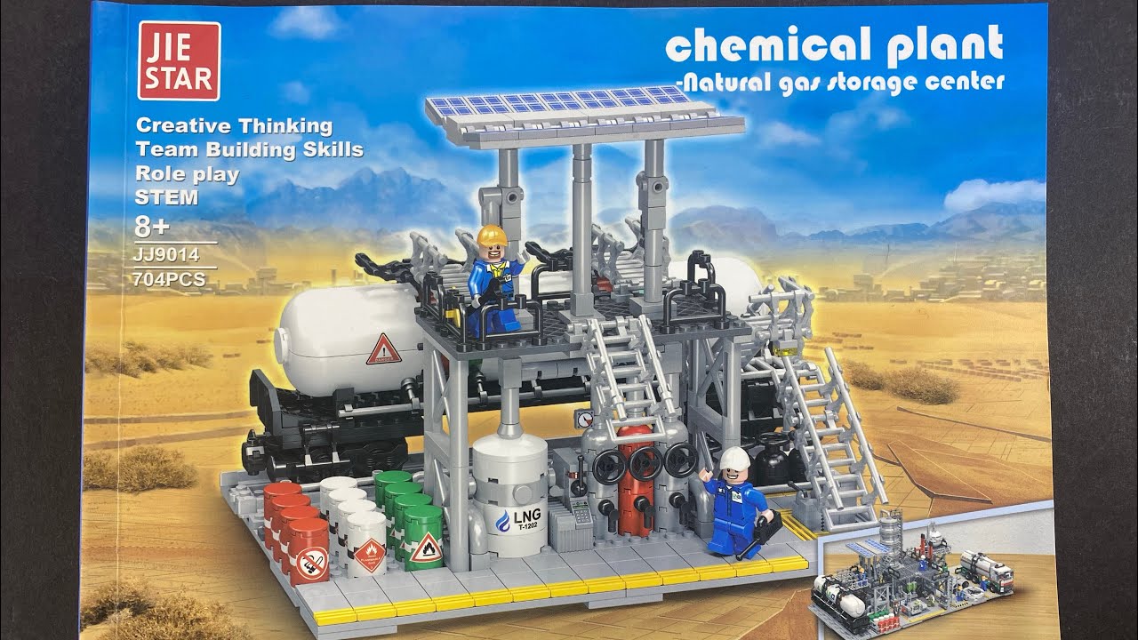 Non-Lego Chemical Plant Set 1