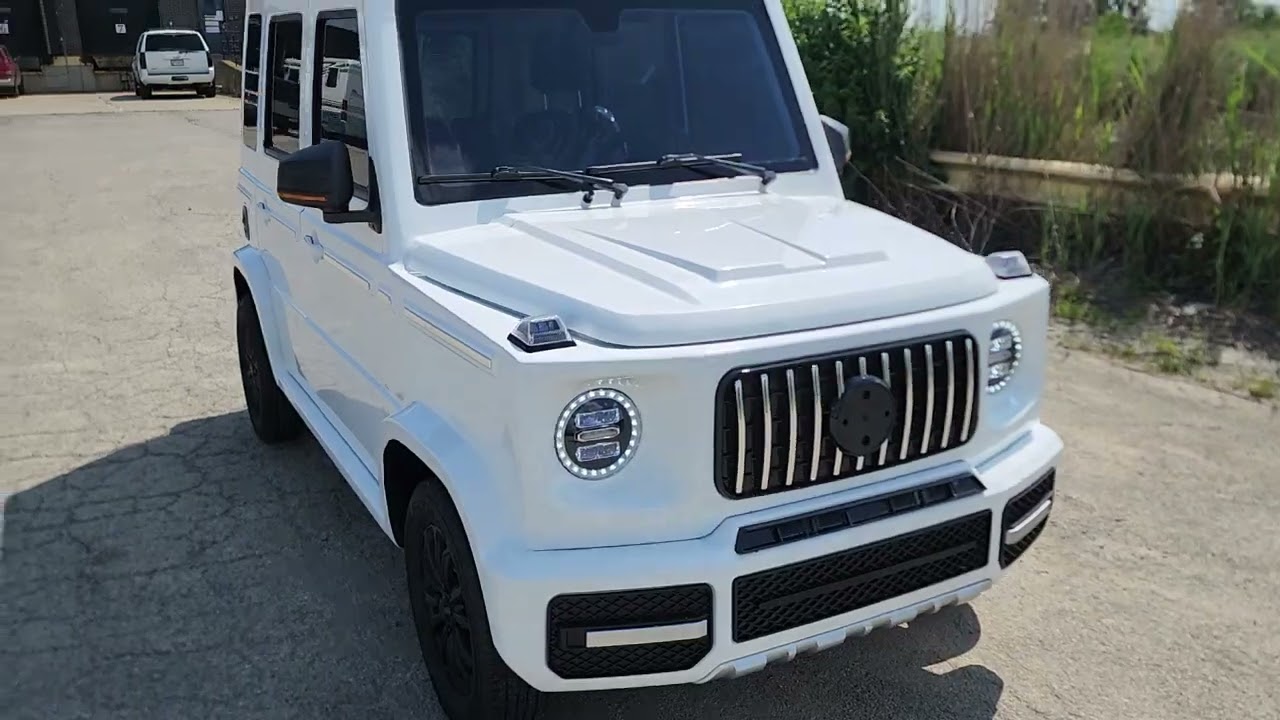 Познакомьтесь с электрическим гольф-каром Coco Boxer LSV — низкоскоростным транспортным средством...