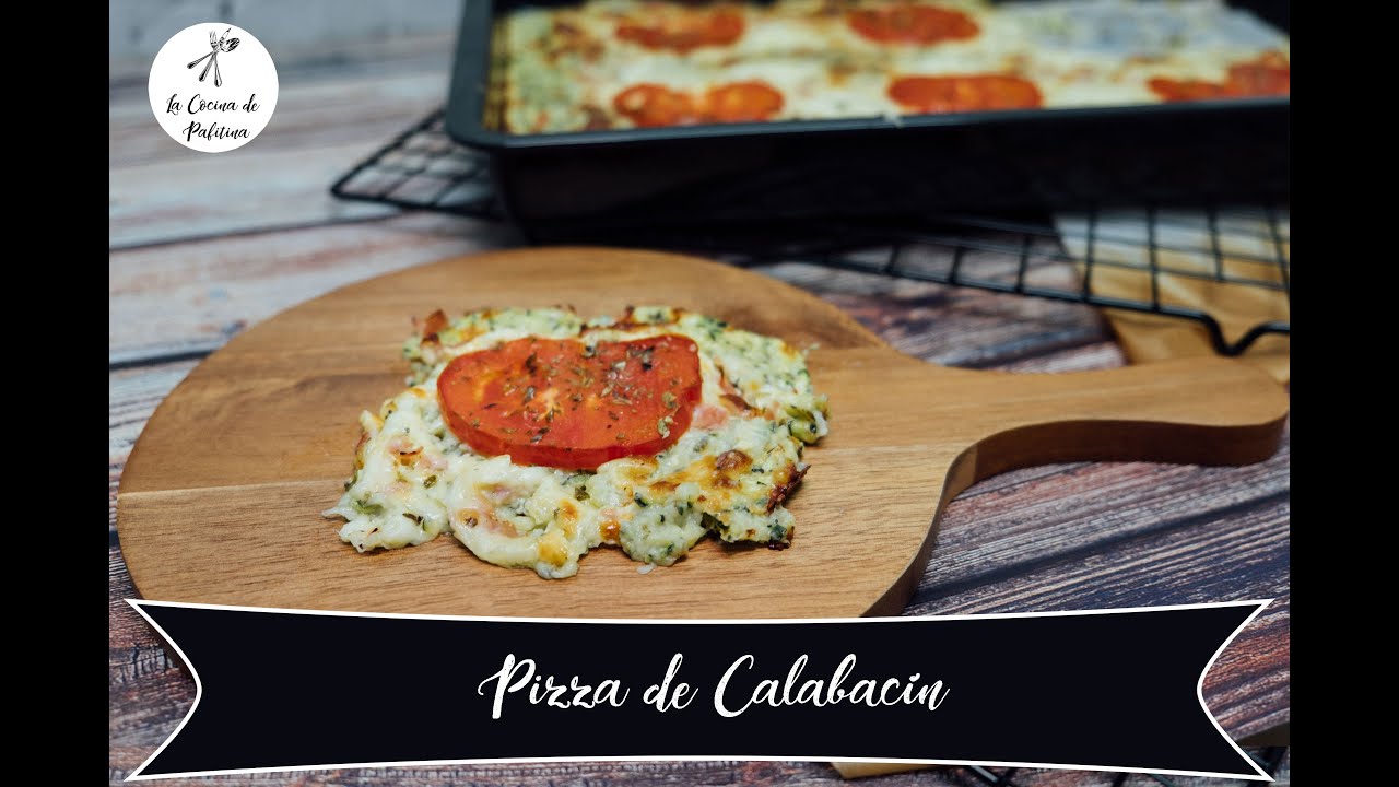 Pizza de Calabacín | Recetas Healthy | Recetas Fáciles y Rápidas