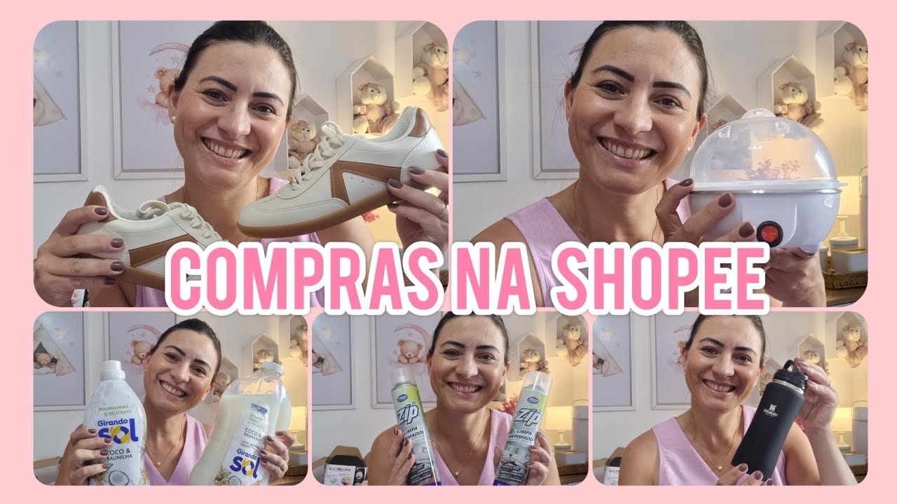 COMPRINHAS NA SHOPEE PARA CASA E PARA MIM#achadinhos#shopee#comprinhas#donadecasa
