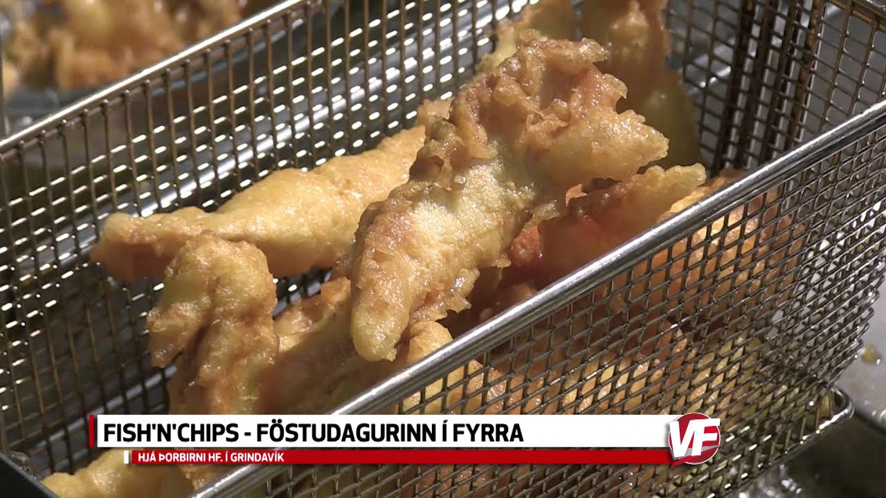Fiskur og franskar innslag