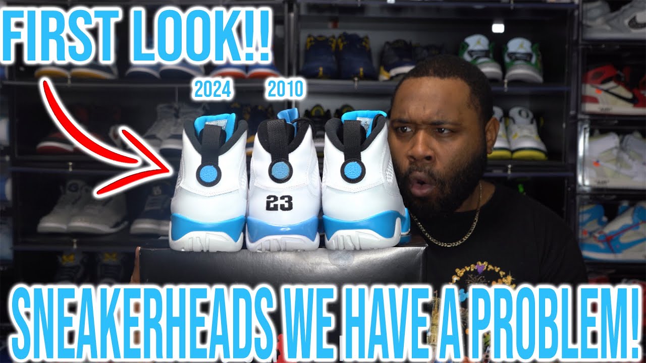 AIR JORDAN 9 POWDER BLUE SNEAKER REVIEW! GET THEM WALLETS READY!