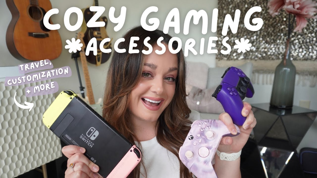Уютные игровые аксессуары 🎮 | Милая техника, персонализация + уютные дополнения (Switch, PlayStat...