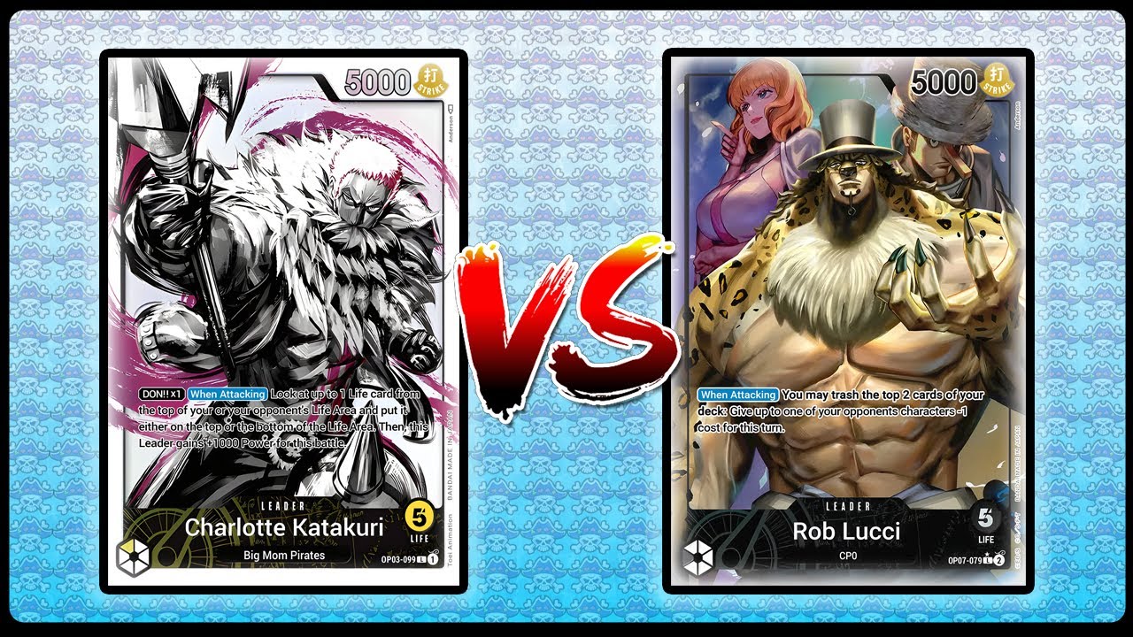One Piece Card Game Store Locals OP08.5 Charlotte Katakuri vs Rob Lucci