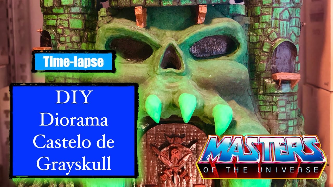 Motu Castle Grayskull Diorama - Time-lapse