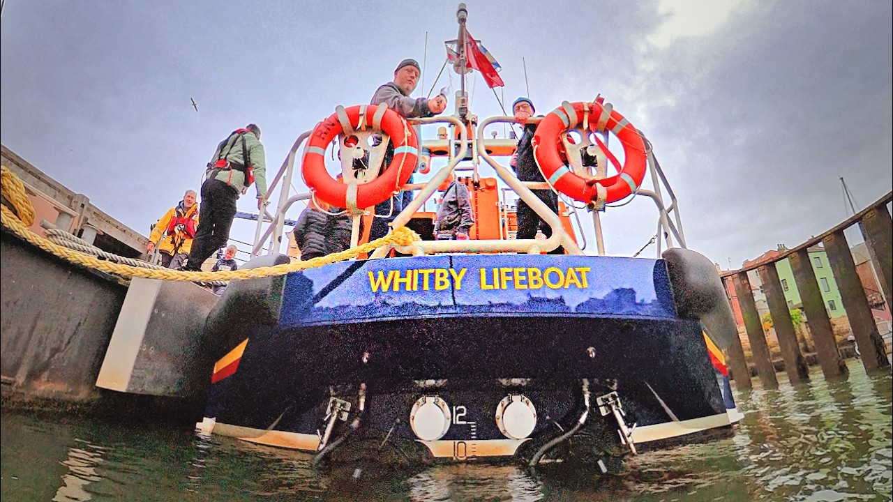Tour a Real RNLI Lifeboat – Whitby’s Shannon Class