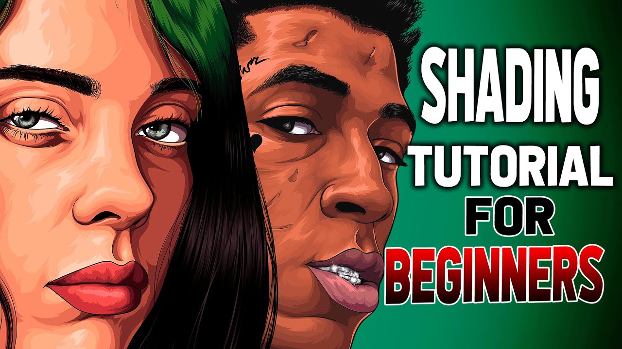 SHADING TUTORIAL FOR BEGINNERS ( ADOBE ILLUSTRATOR )