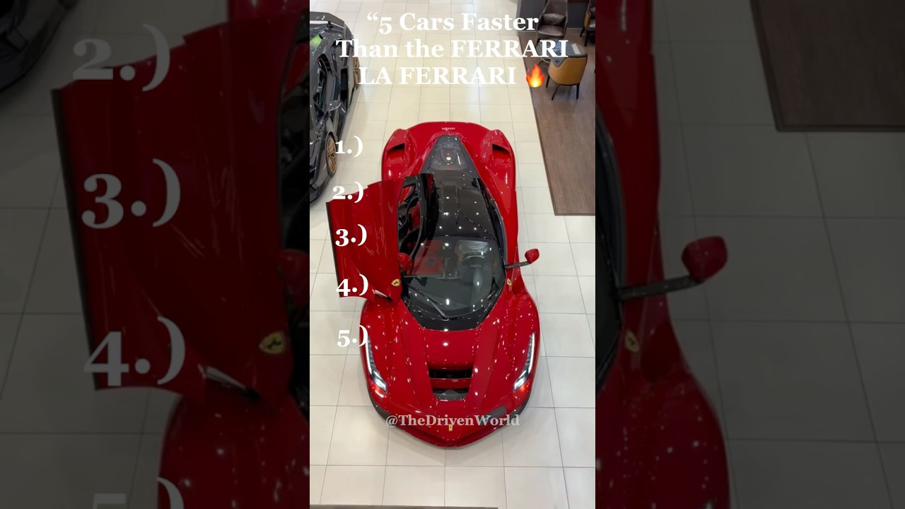 &ldquo;5 Cars That Left the LaFerrari in the Dust&rdquo;#Top5Cars #cars #supercar