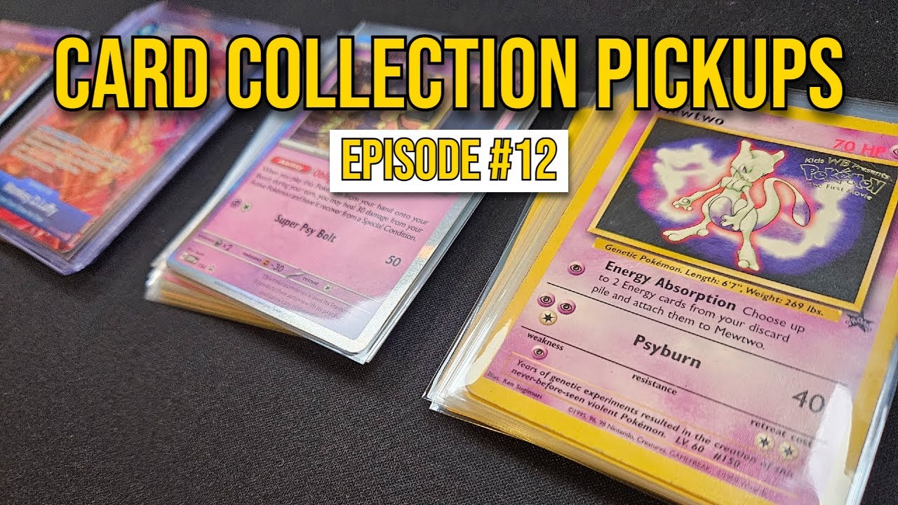 Card Collection Pickups (Episode 12): Vintage & Modern Pokemon Cards!