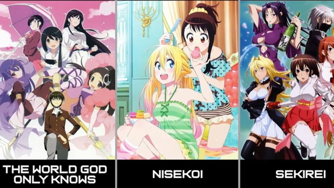 Top 50 Ecchi Harem Anime in Hindi Dubbed | 🥵You watch dis