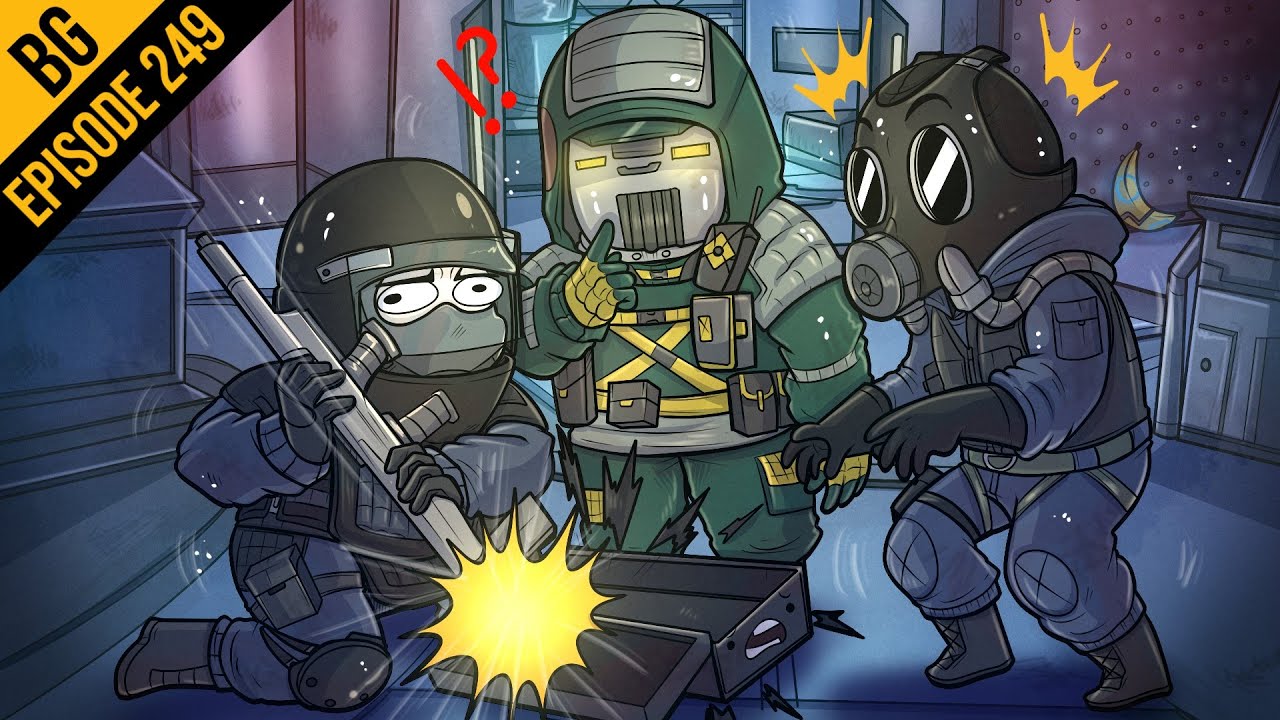 Rainbow Six Siege - Random Moments | Ep. 249 - Vanished Armor, Angry Men, LOL XD & Synced Knife