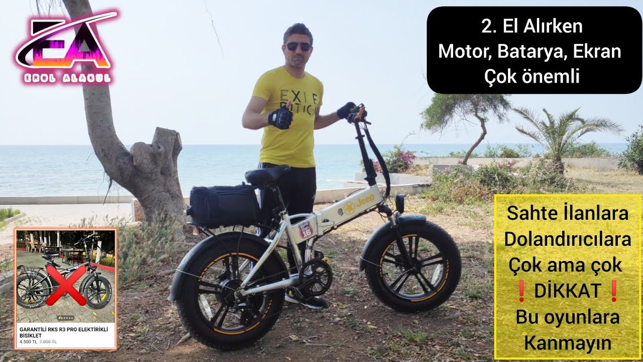 ikinci El Elektrikli Bisiklet Almak? DOLANDIRICILARA DİKKAT!Tüm ayrintılar #ebike #rks #arora #volta
