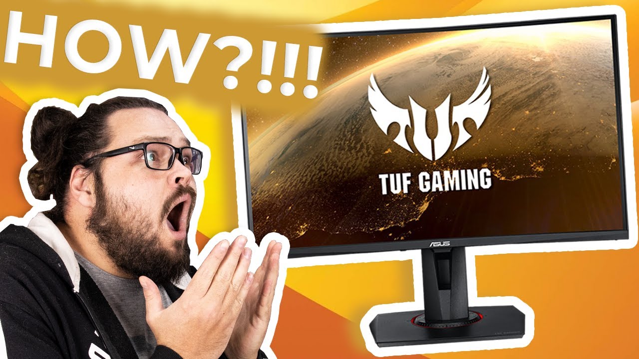 THIS INSANE MONITOR COSTS HOW MUCH?! - ASUS TUF Gaming VG27WQ Review