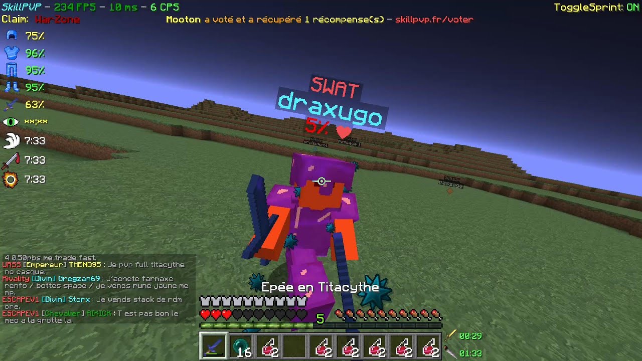 Dropped montage #3 SKILLPVP v14 concours 5 pb