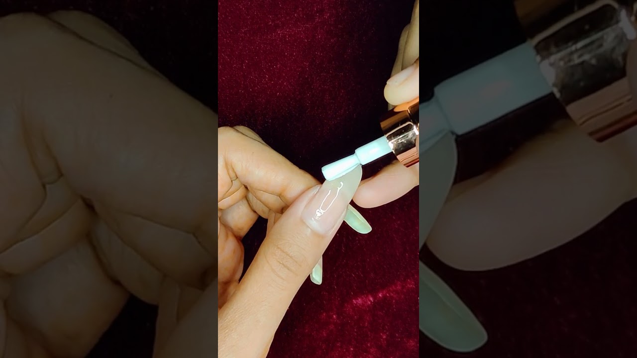 Easy party wear nails 💅 art design for beginners #shorts #nailart #nails