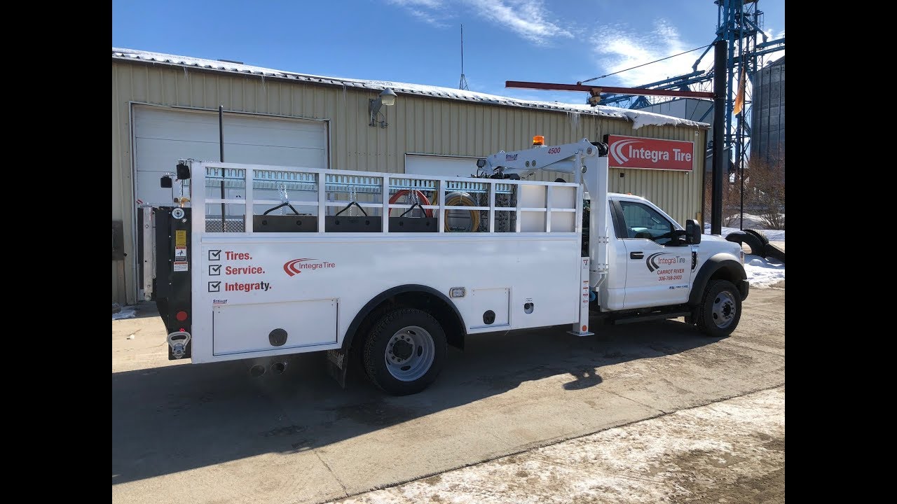 Our brand new 2018 F550 Tire Service Truck