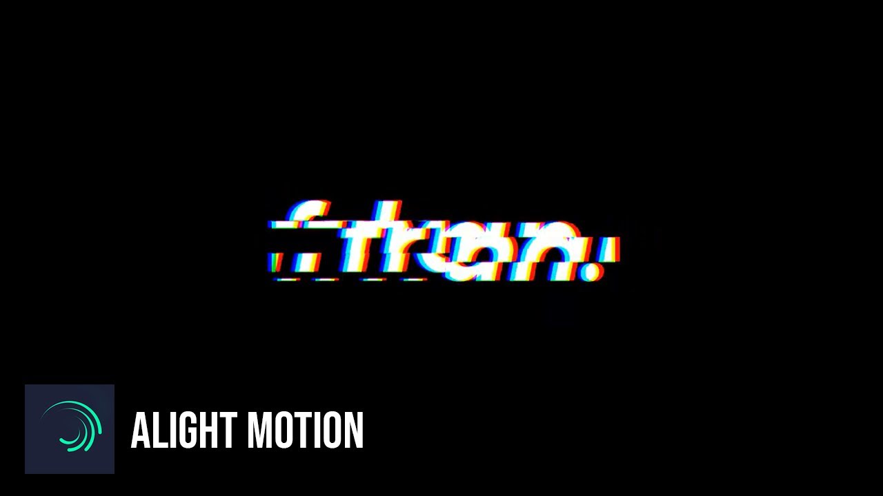 Cara Membuat Glitch di Alight Motion // Alight Motion Tutorial