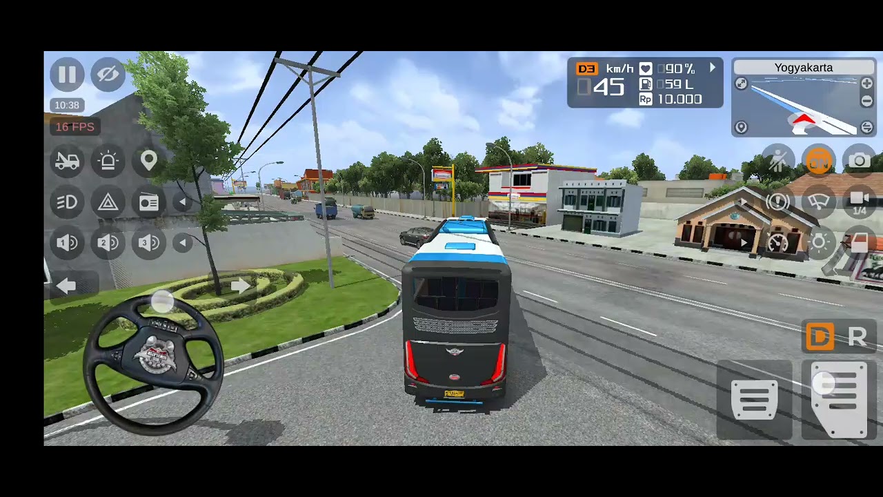 Bus Indonesia driving 🚍