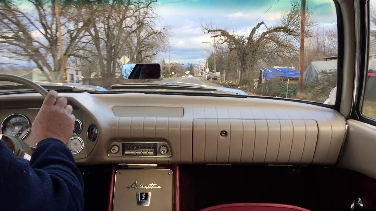 1963 Studebaker Avanti R2- driving video