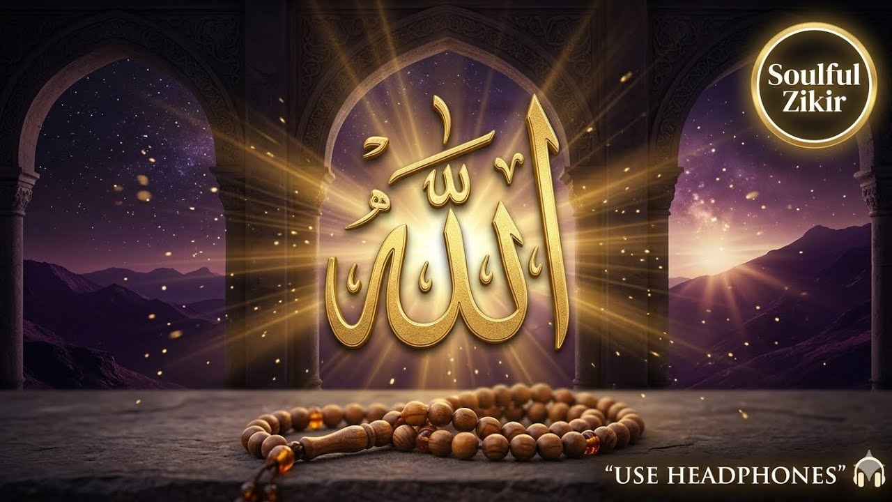 Mighty Zikr Allah ho 1 Hour 💚 Soul & Heart Cleaning Best Allah Hoo Allah Hoo - Quran - Soulful Zikir