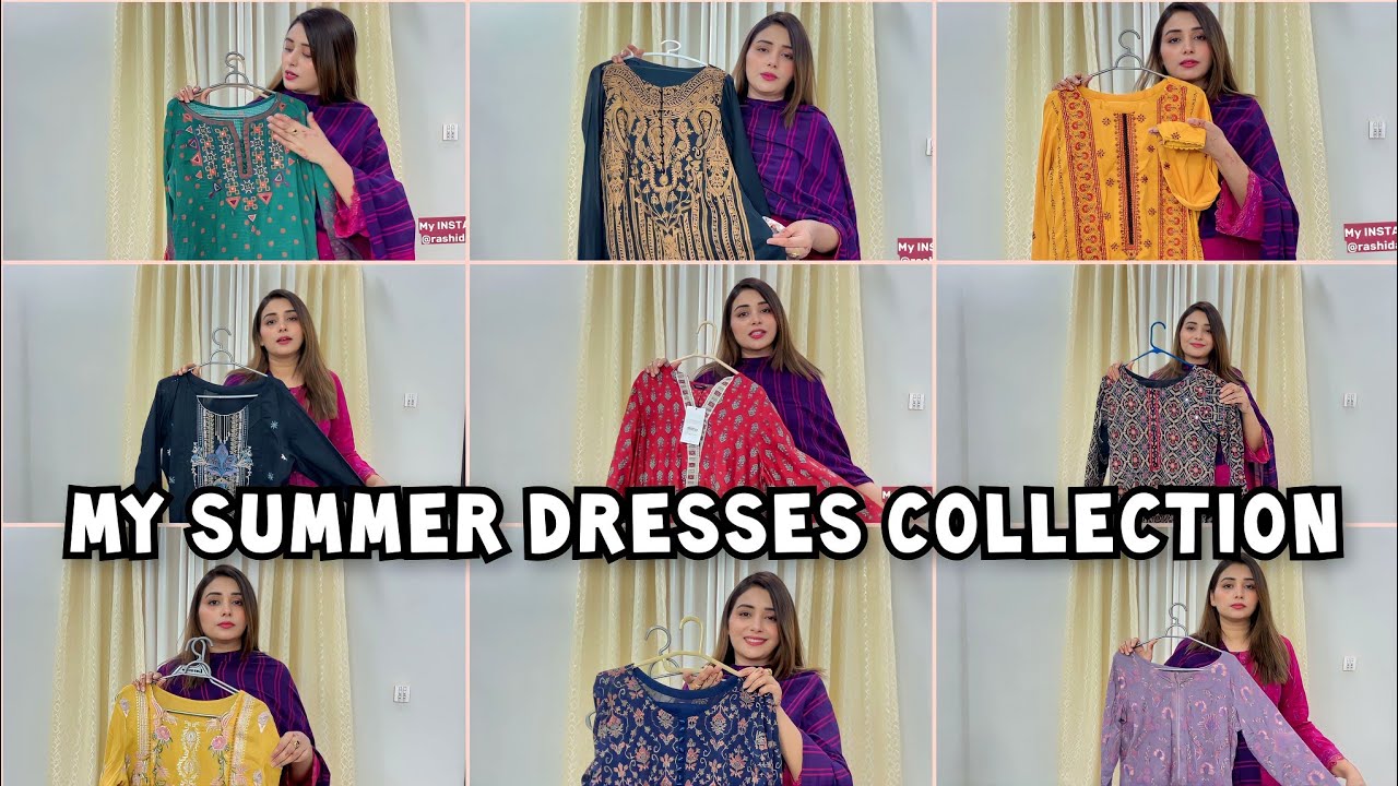 My Summer Dresses Collection 👗 😍 - Dress Designing Ideas😁