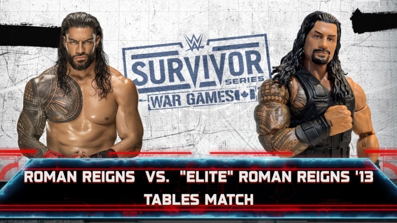 Roman Reigns vs Roman Reigns (OTC vs Elite) | Tables Match | WWE 2K25 Gameplay