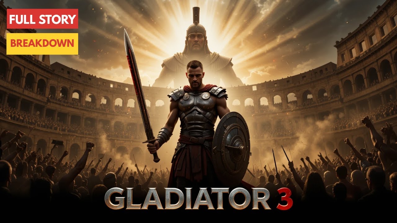 Upcoming Gladiator 3 (2025) | Full Story Breakdown in English | Epic Roman Saga | Hollywood Movie
