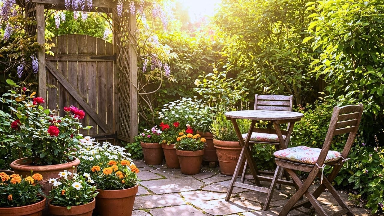 Strolling Through the Garden | A Relaxing Walk Amidst Vibrant, Colorful Flowers