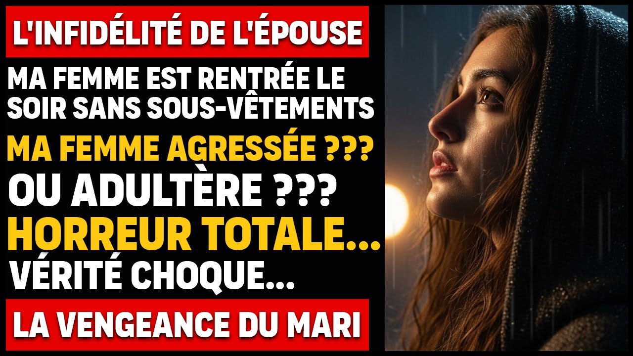 Ma femme est rentrée le soir sans sous-vêtements. Le récit de ma femme cachait un secret terrifiant.