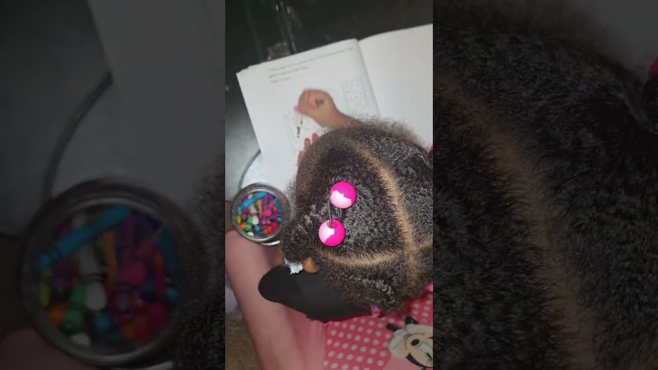 I wrote a coloring book just for her. I am so proud of myself! All my kids have their own books