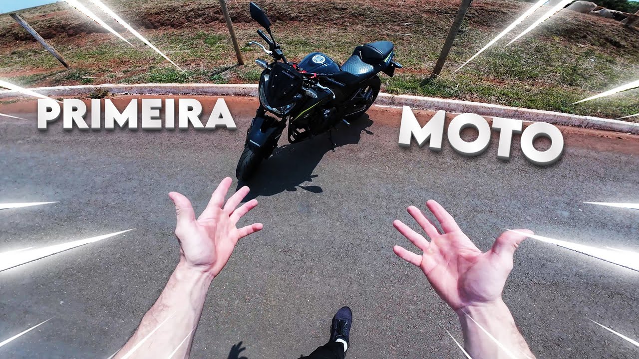 Comprei minha Primeira MOTO | Kawasaki z300