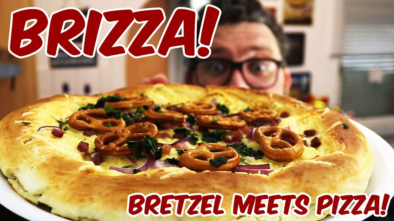 REZEPT: BRIZZA - BRETZEL MEETS PIZZA - schnell und einfach selber machen!
