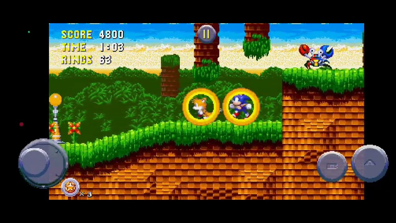 سلسلة تختيم sonic triple trouble 16 bit part 1 on Android 