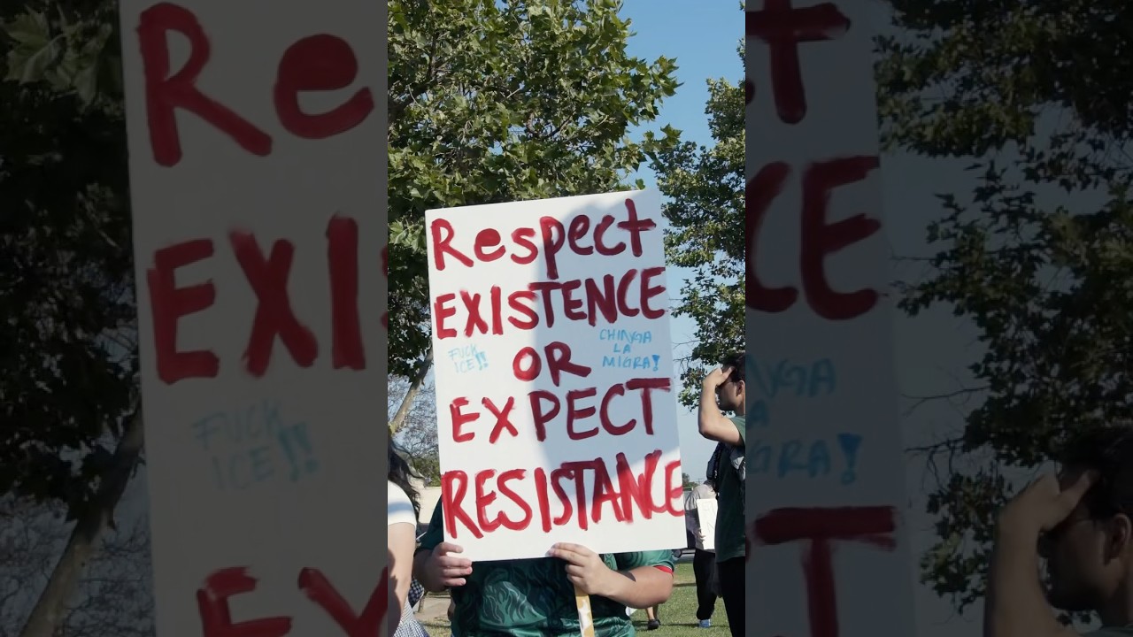 Anti-ICE Protest in East 