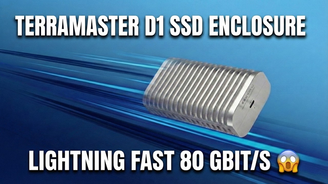 TerraMaster D1 SSD Pro Review &ndash; 80Gbps USB4 NVMe Enclosure Pushing 7000MB/s