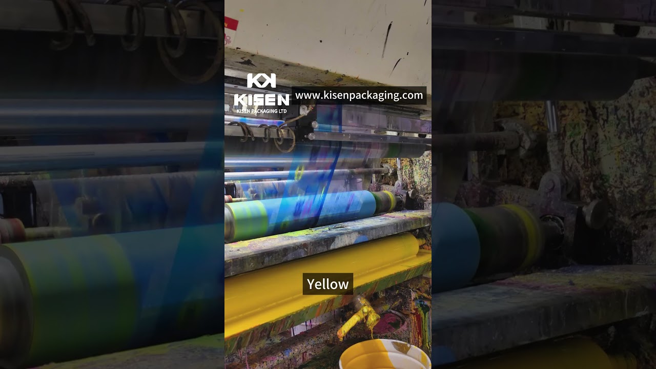 How We Print: Premium Custom Ziplock Pouches in Action.