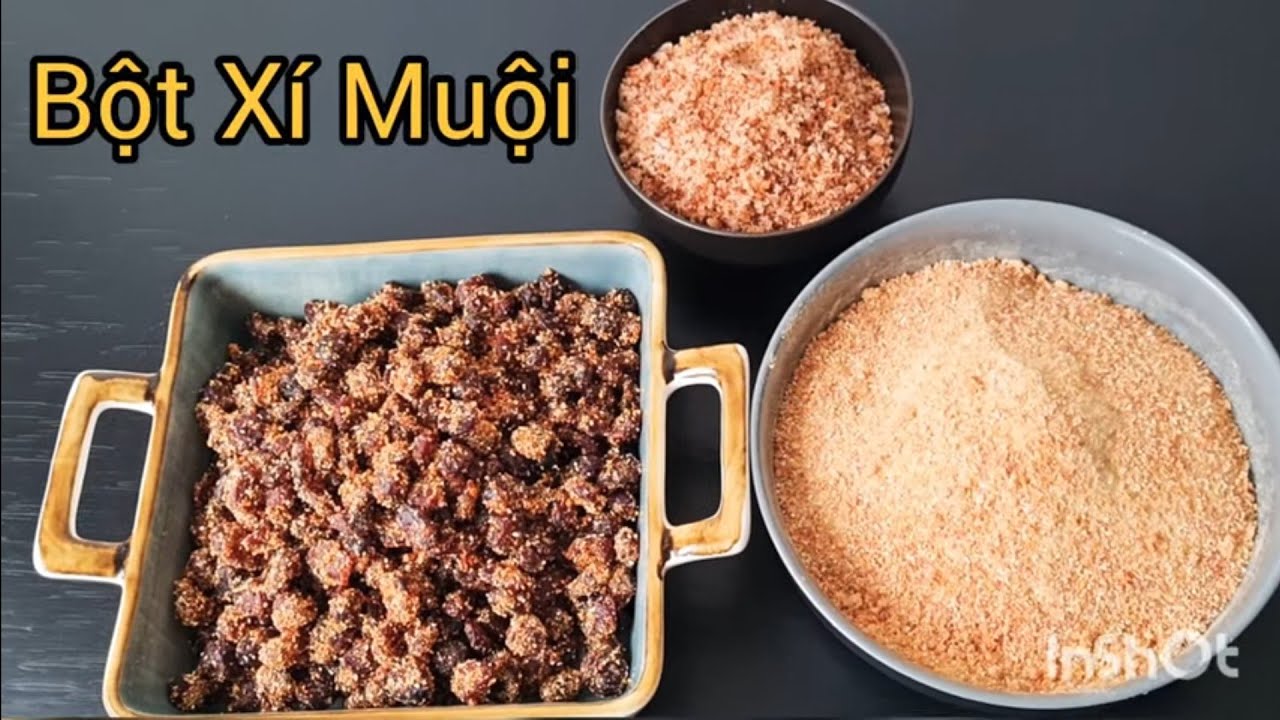 C&aacute;ch L&agrave;m Bột X&iacute; Muội, & Muối Chua Cay | How To Make Vietnamese Xi Muoi and Spicy Sour Salt