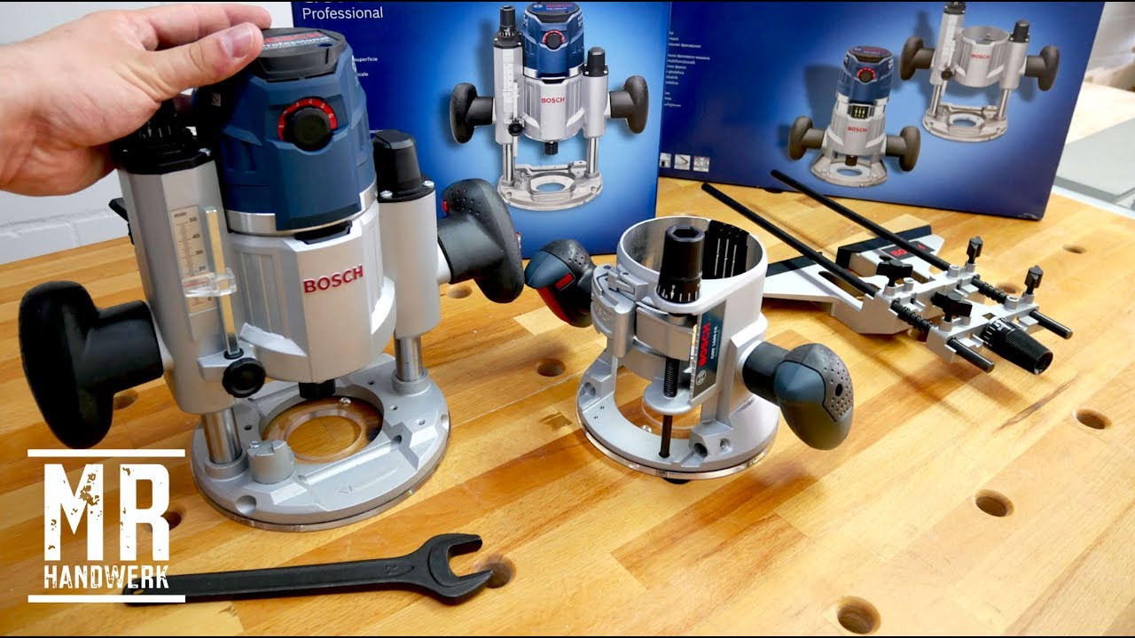 Die PERFEKTE  Oberfräse für einen Frästisch?! Unboxing BOSCH GMF 1600 CE