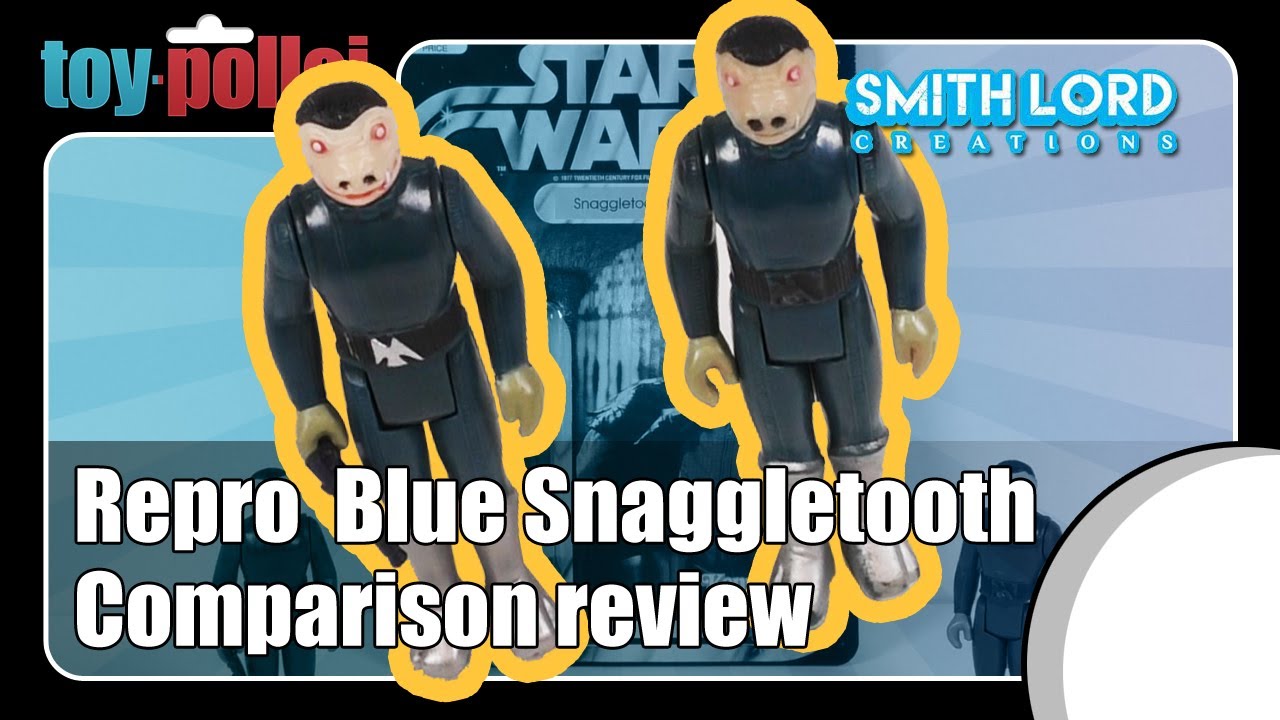 Repro Vintage Star Wars Snaggletooth + Comparison - Toy Polloi