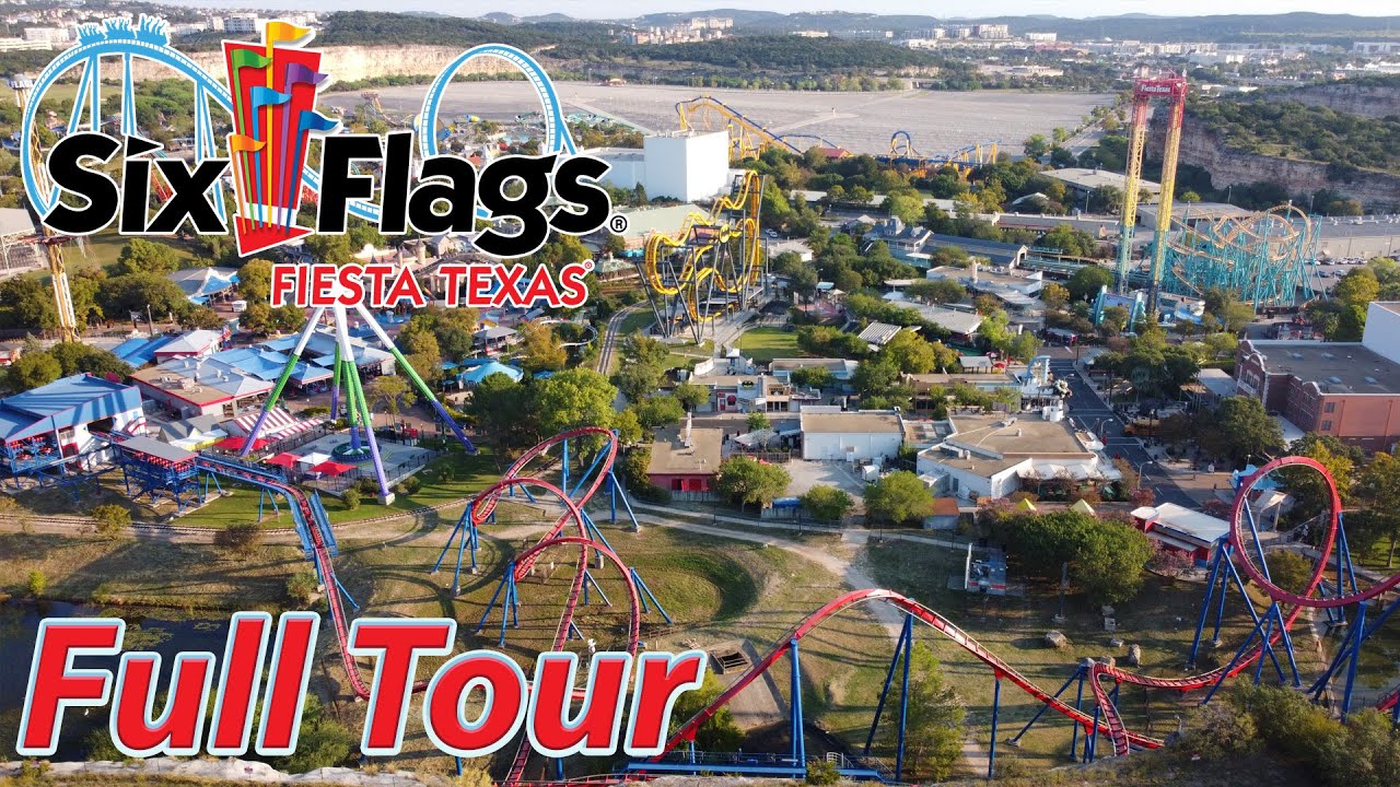 Six Flags Fiesta Texas - Full Tour - 2023