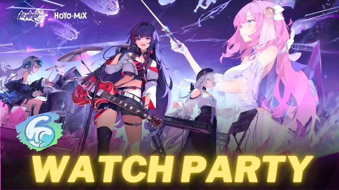 🔴 Dreamy Euphony Online Concert Animated | Honkai Impact 3rd Reaction