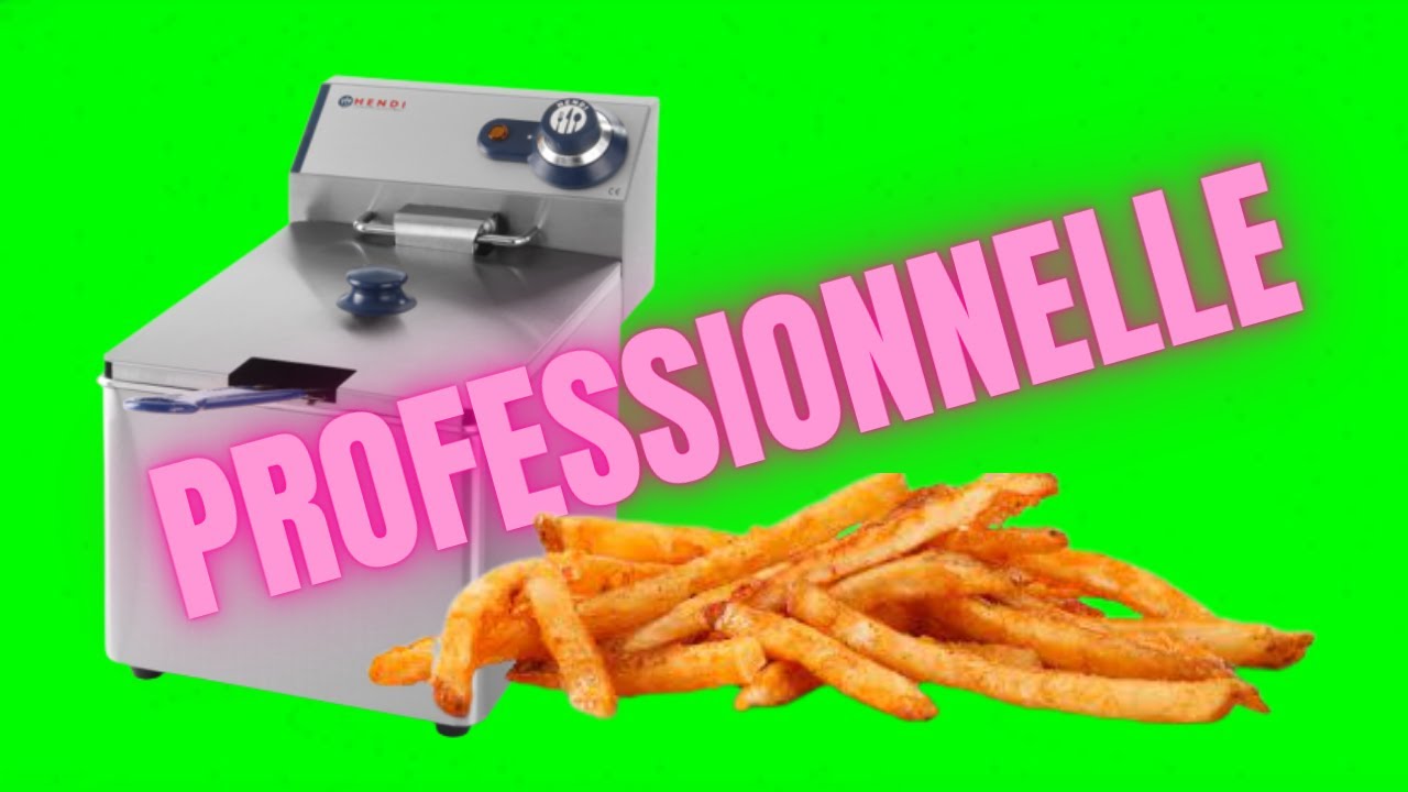 pourquoi jai achet&eacute; une FRITEUSE PROFESSIONNELLE  ???