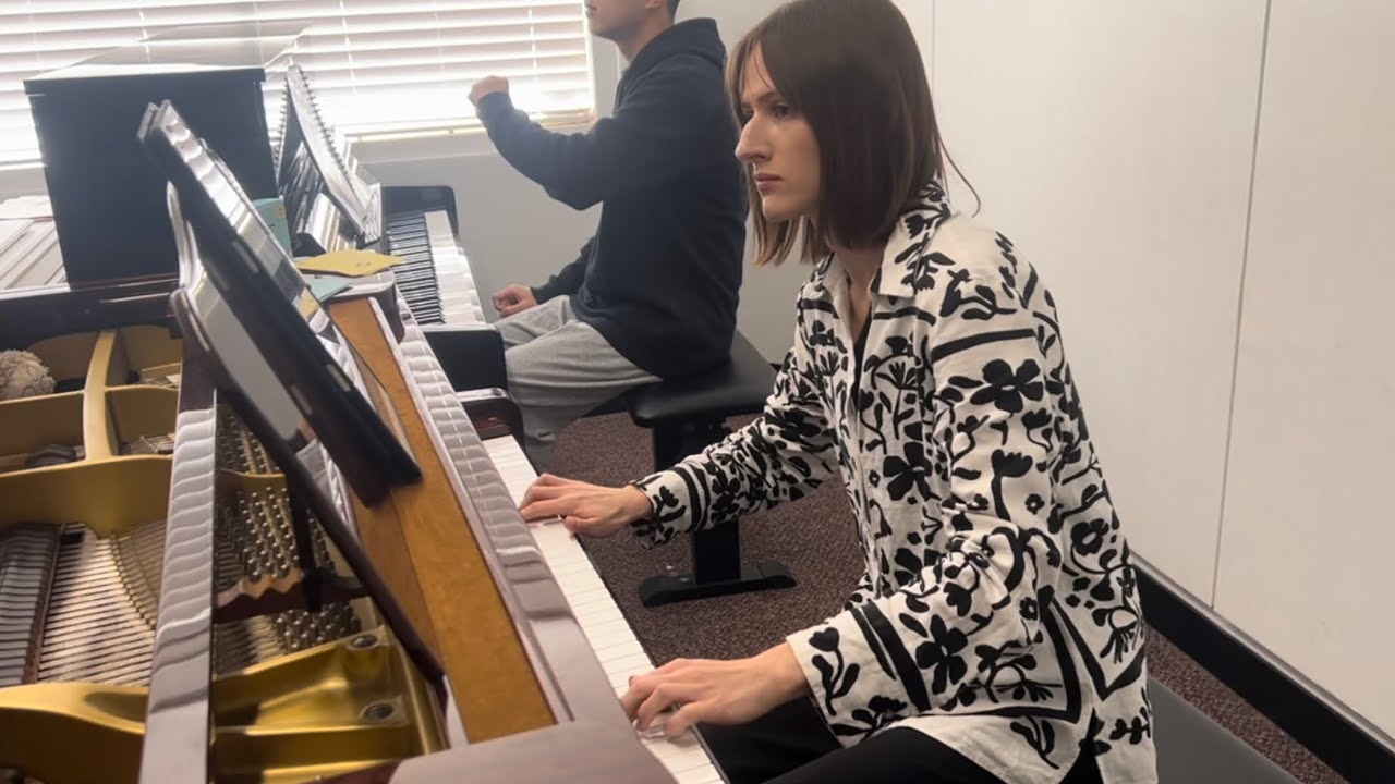 WOW!! Czardas for 2 pianos! 🔥😮 Ft. Barbara Perzyńska and Lawrence Ng