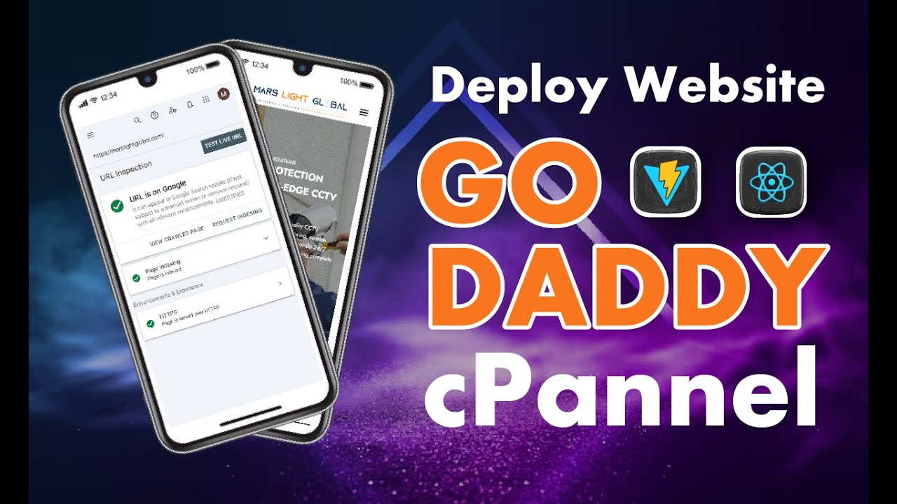 How to Deploy React Vite Website on GoDaddy cPanel | Step-by-Step Tutorial in Hindi
