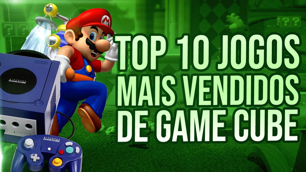TOP 10 JOGOS MAIS VENDIDOS DE GAMECUBE