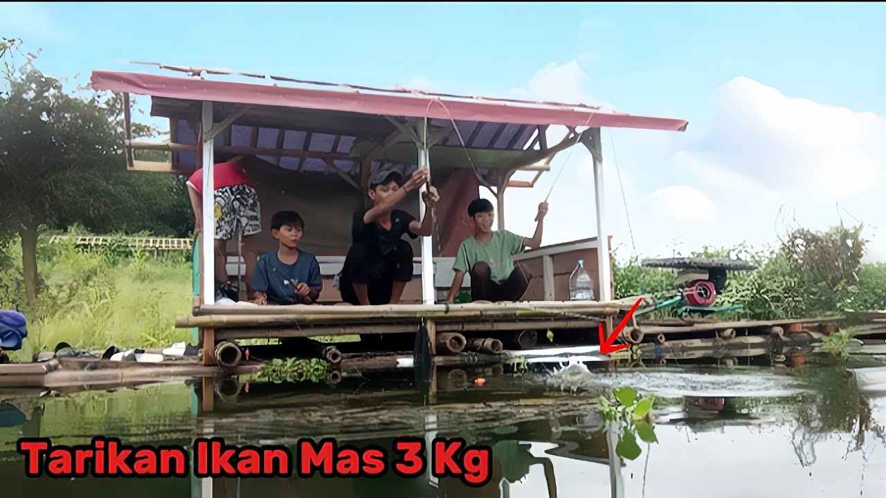 CAMP FISHING Ep.37 Pertama nyoba rakit baru! mancing di kawasan kawan baru cianjur lapak nya gacor?
