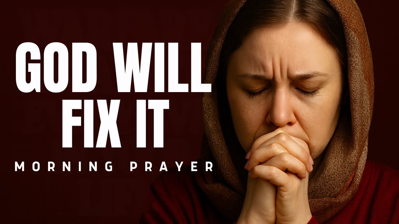 Fix It, Lord: Powerful Morning Prayer for Help and Blessing