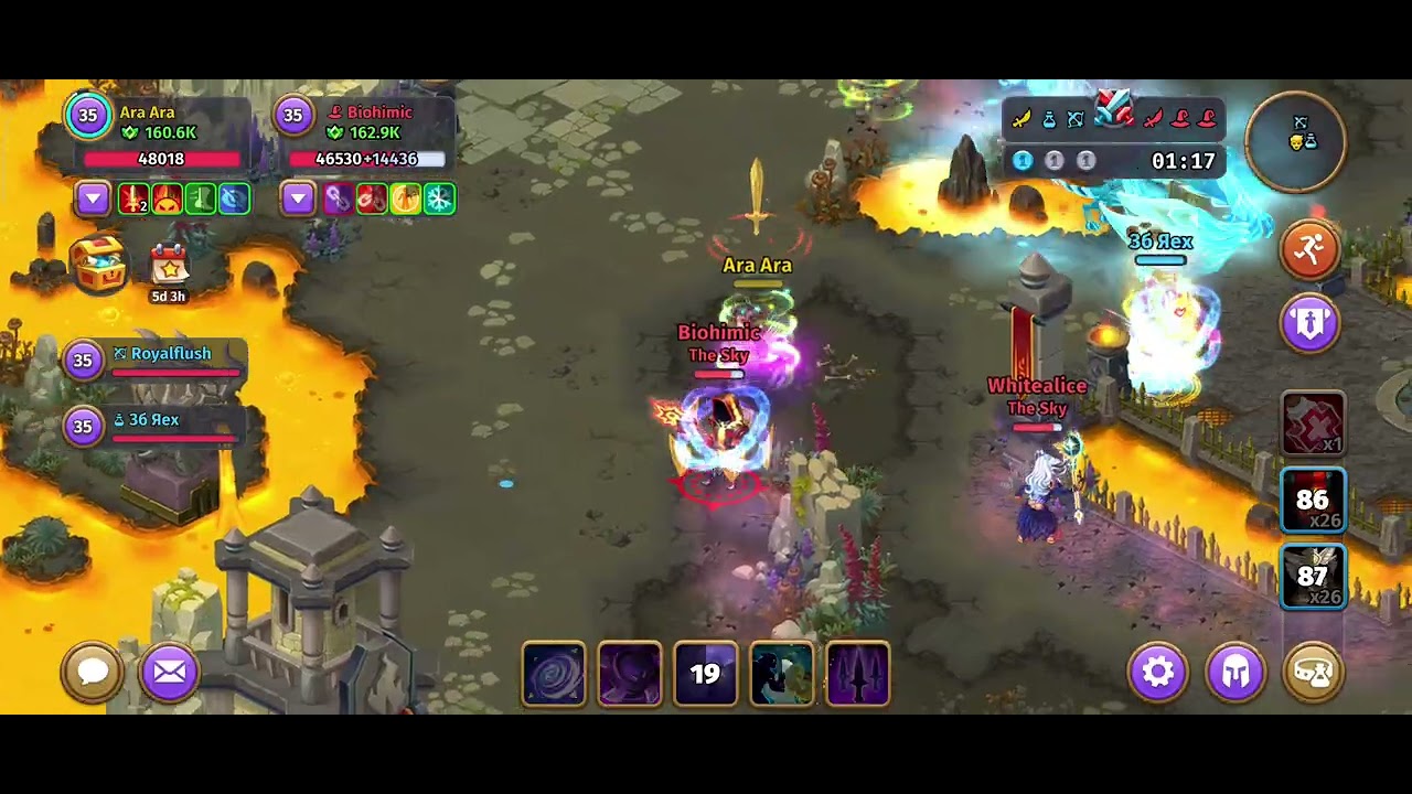 Ez Sky pt2 #shadow #skylore #games #gameplay #gamer #arena #pvp #viral 