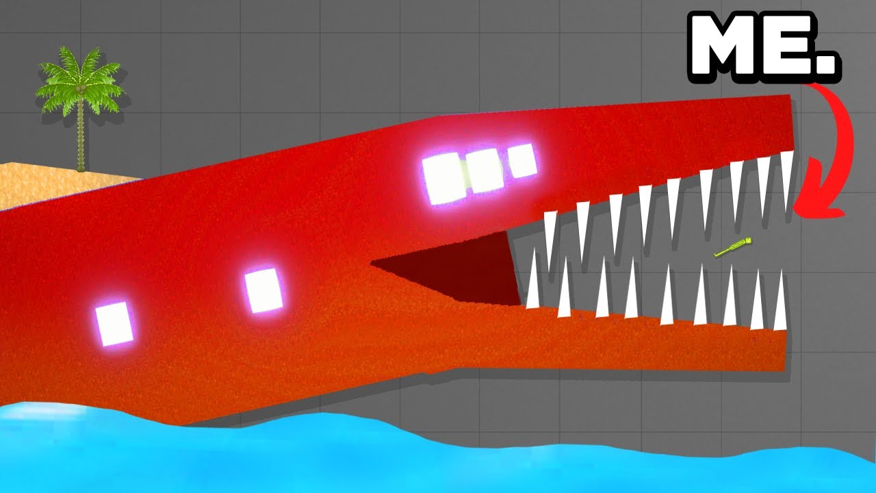 LARGEST Sea Monster EATS Ragdolls!
